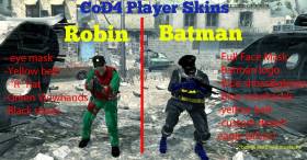 Skin Batman vs Robin
